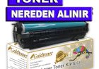 Toner Nereden Alınır?