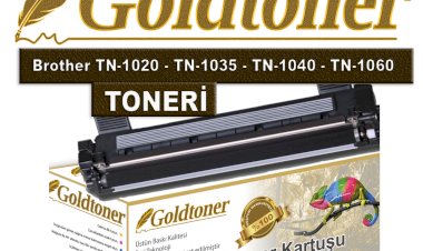 Gold Toner Brother TN-1020 - TN-1035 - TN-1040 - TN-1060 Toner Fiyat