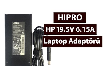 HP 19.5V 6.15A 120W Orjinal Laptop Adaptörü (iğneli)