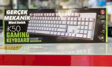 Gerçek Mekanik Klavyeler ve Mouse’lar Teknogold Eyüp Gaming Aksesuar Mağazasında