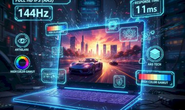 15.6 Full HD IPS 40 Pin 144Hz Laptop Ekranı - N156HRA-GAA