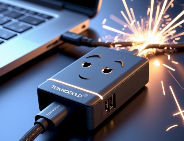 Laptop Adaptörü Kablosundan Kıvılcım Çıkması